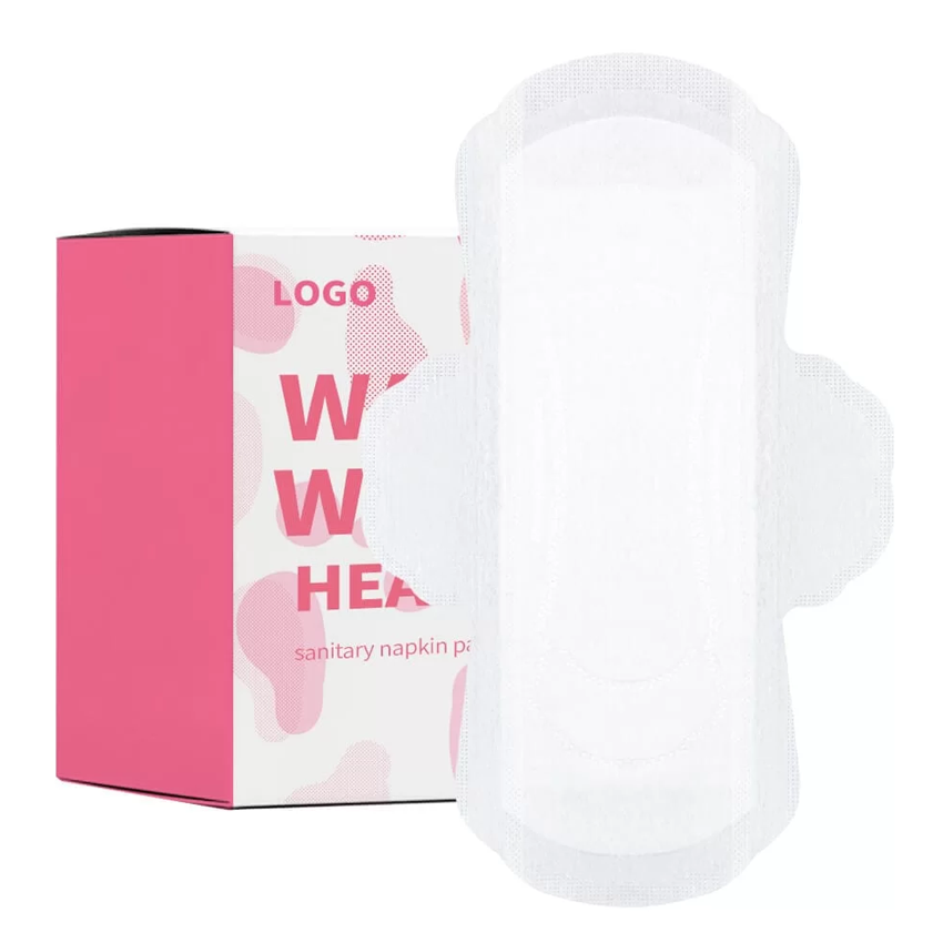Sanitary Napkin designed with a highly absorbent core and soft - Image 3